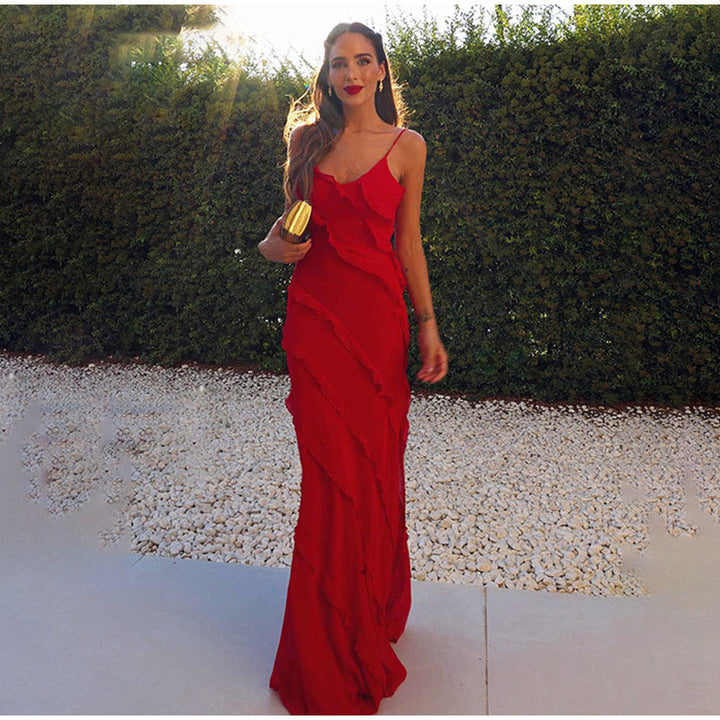 Rosalina | Elegant Dress with Ruffles
