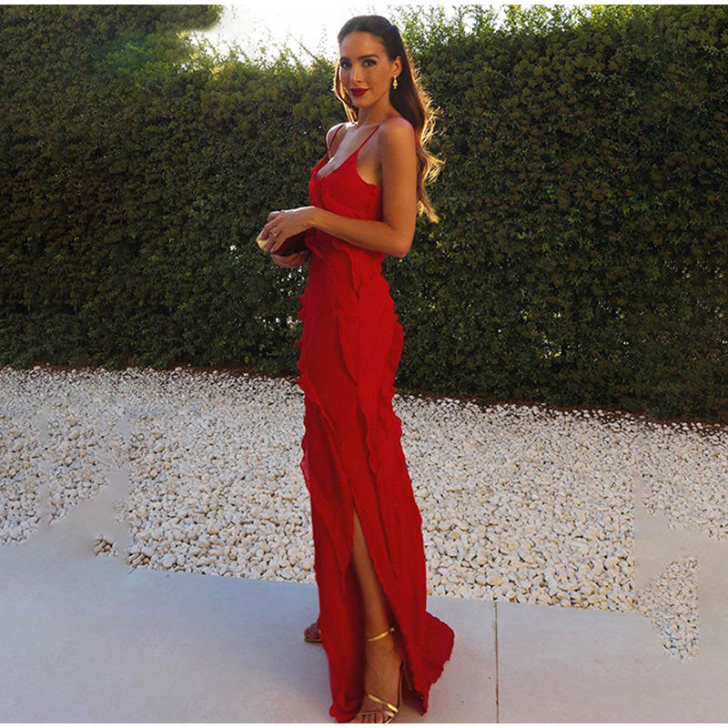 Rosalina | Elegant Dress with Ruffles