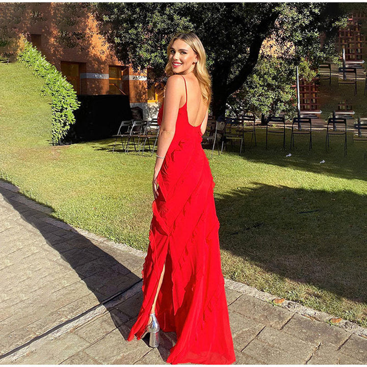 Rosalina | Elegant Dress with Ruffles
