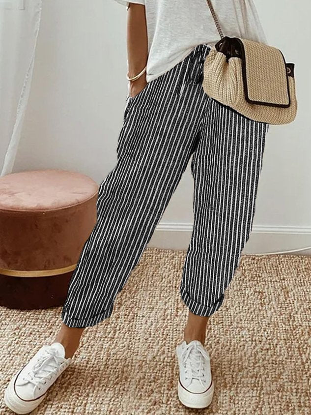 LUCY - Anti-Sweat Luxe Cotton-Blend Pants