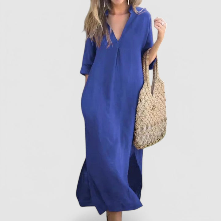 Fiona - V-neck Dress