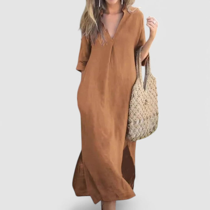 Fiona - V-neck Dress