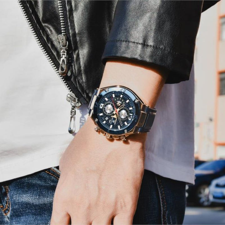 Blake – High-Performance Quartz Chronograph Sports Watch with Calendar