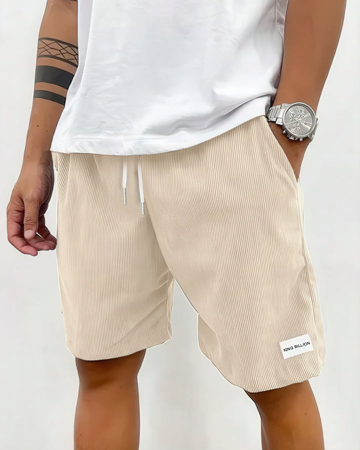 Harvey - Relaxed Fit Textured Lounge Shorts