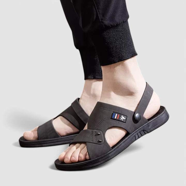 Grayson - Comfort Leather Slides