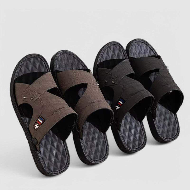 Grayson - Comfort Leather Slides