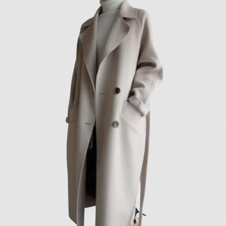 Madeline - Belted Long Coat