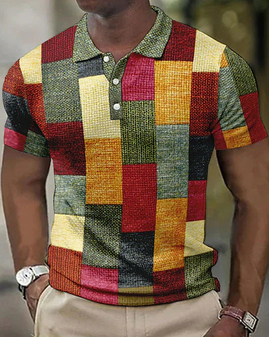 DANIEL - Checkered Polo