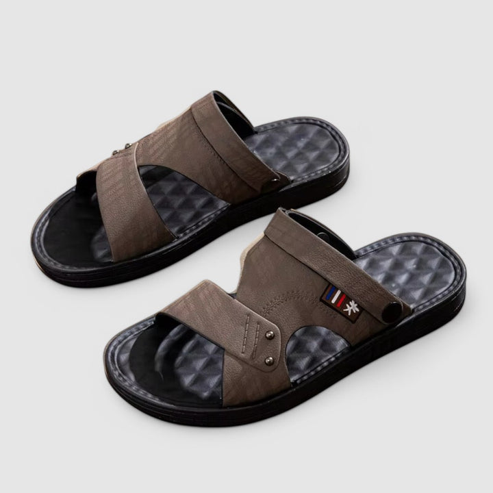 Grayson - Comfort Leather Slides