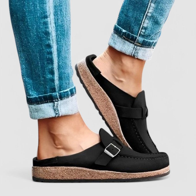 Emily - Comfort Mule Sandals