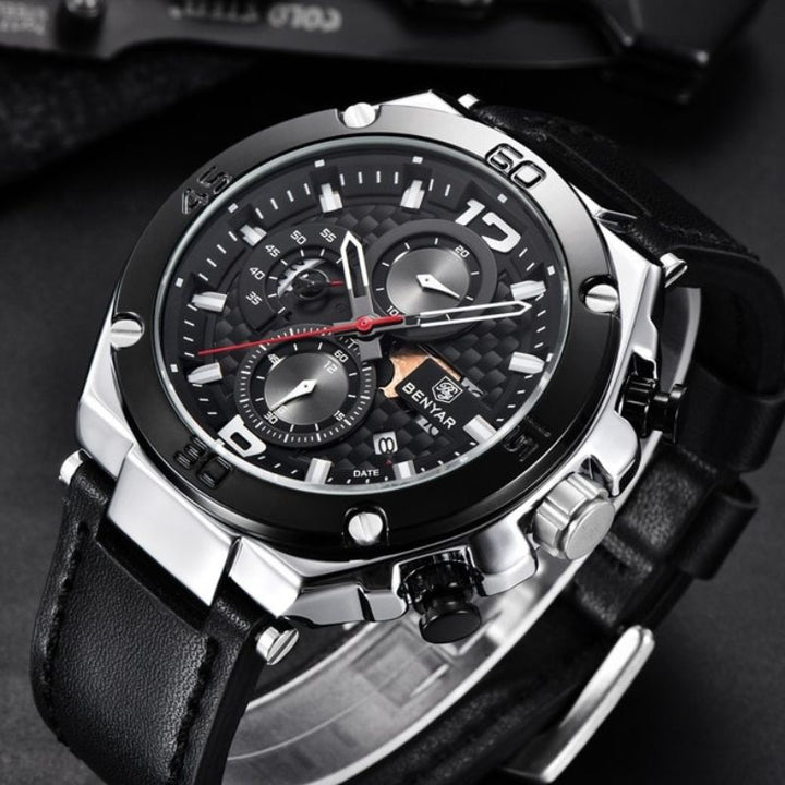Blake – High-Performance Quartz Chronograph Sports Watch with Calendar