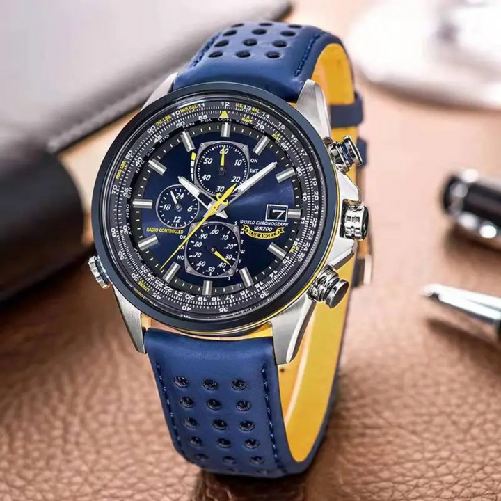 Austin – Modern Luxury Quartz Watch with Sleek Design and Calendar