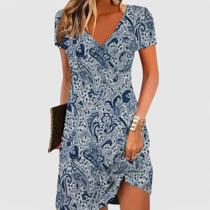 Isabella - Printed Comfortable Dress