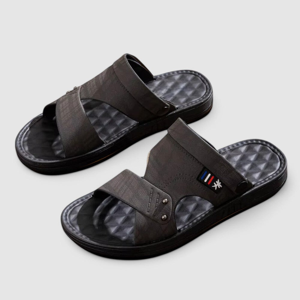 Grayson - Comfort Leather Slides