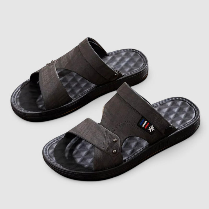 Grayson - Comfort Leather Slides