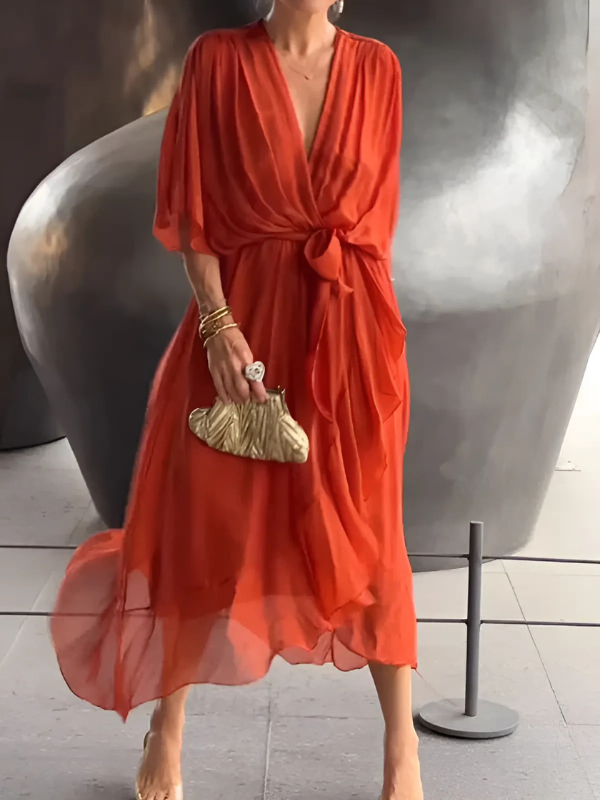 Ophelia - Flowing Wrap Dress