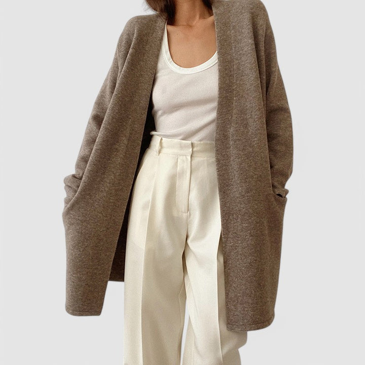 Caroline - Wool Blend Cardigan
