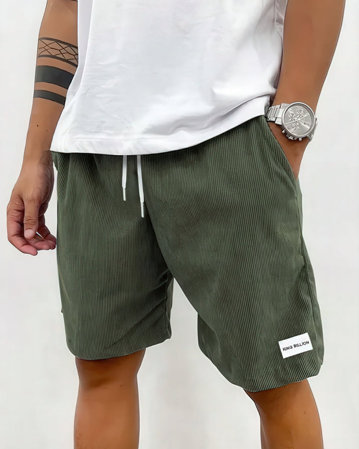 Harvey - Relaxed Fit Textured Lounge Shorts