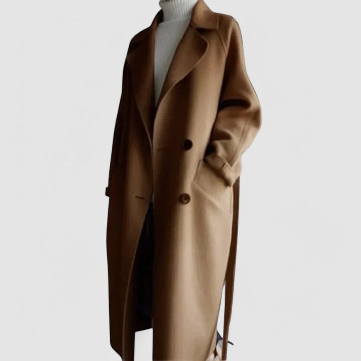 Madeline - Belted Long Coat