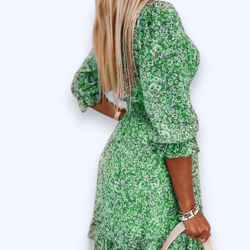Addison - Elegant Floral Dress