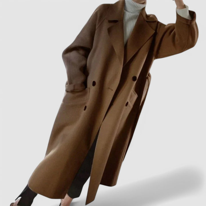 Madeline - Belted Long Coat
