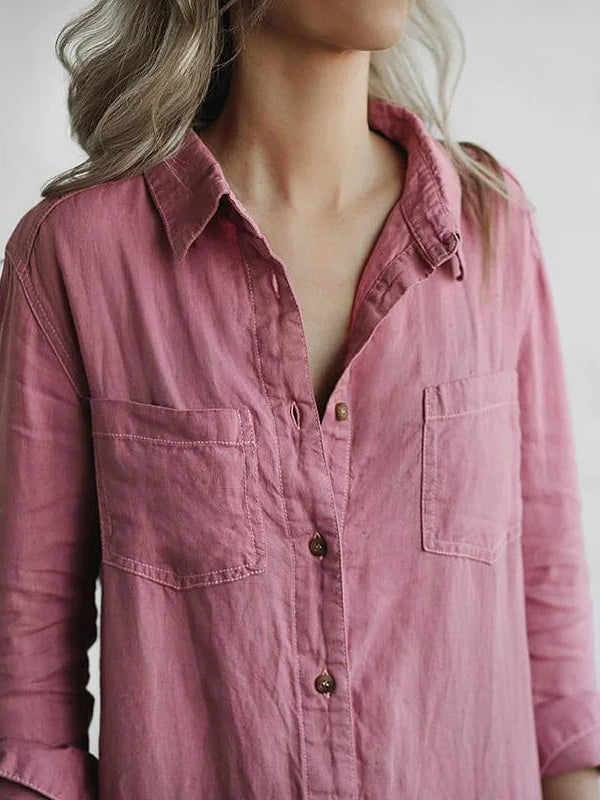 Mikayla - Casual Button-Up Jumpsuit