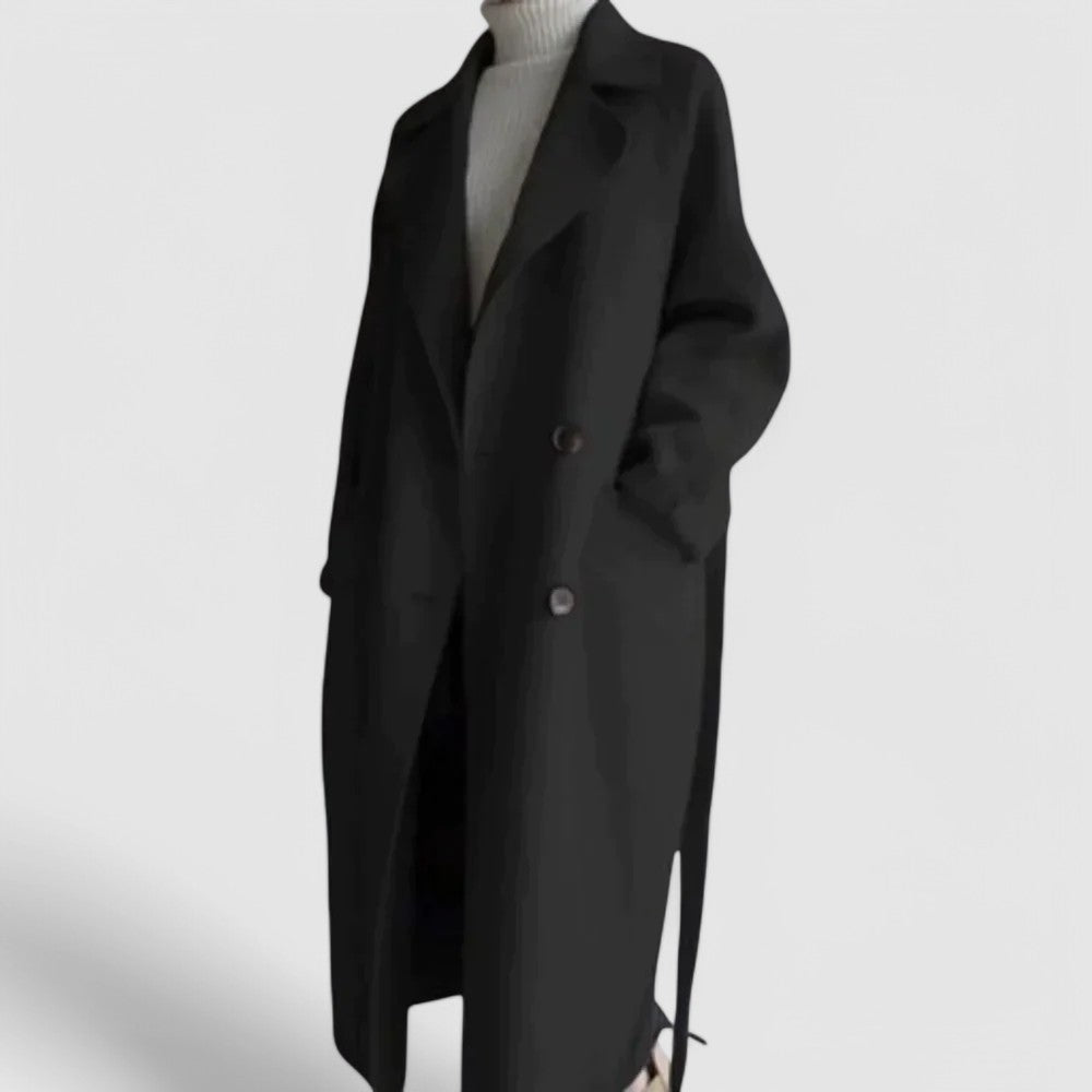 Madeline - Belted Long Coat