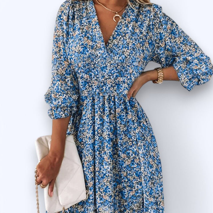 Addison - Elegant Floral Dress