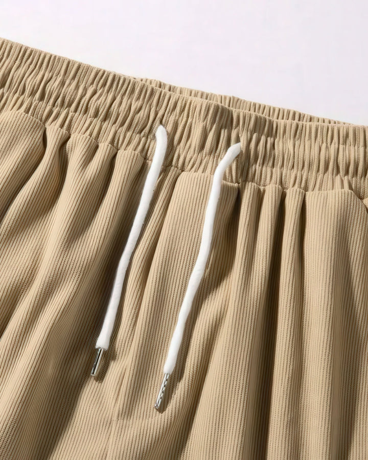 Harvey - Relaxed Fit Textured Lounge Shorts
