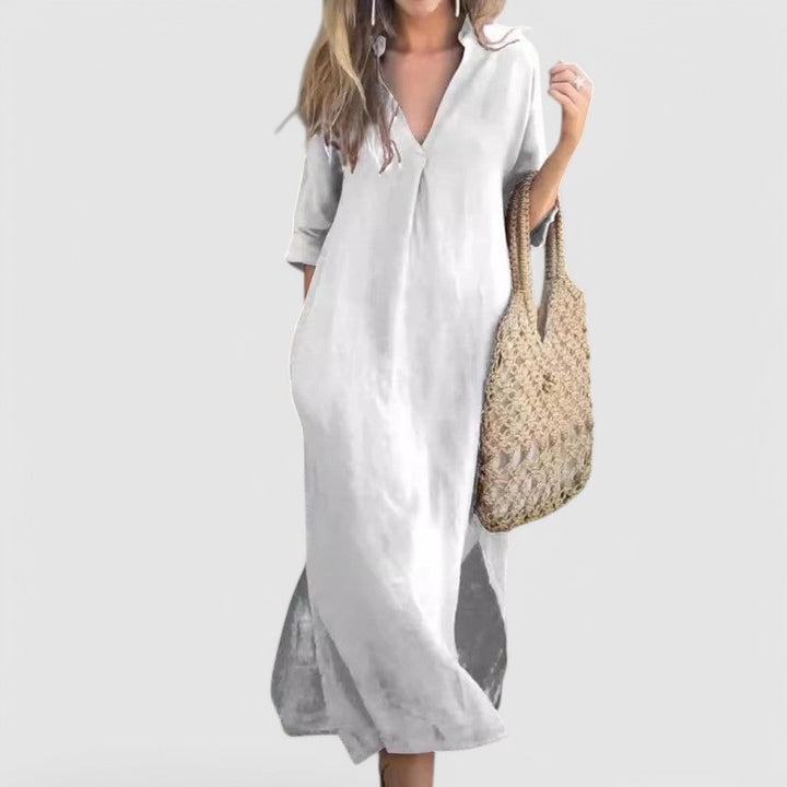 Fiona - V-neck Dress
