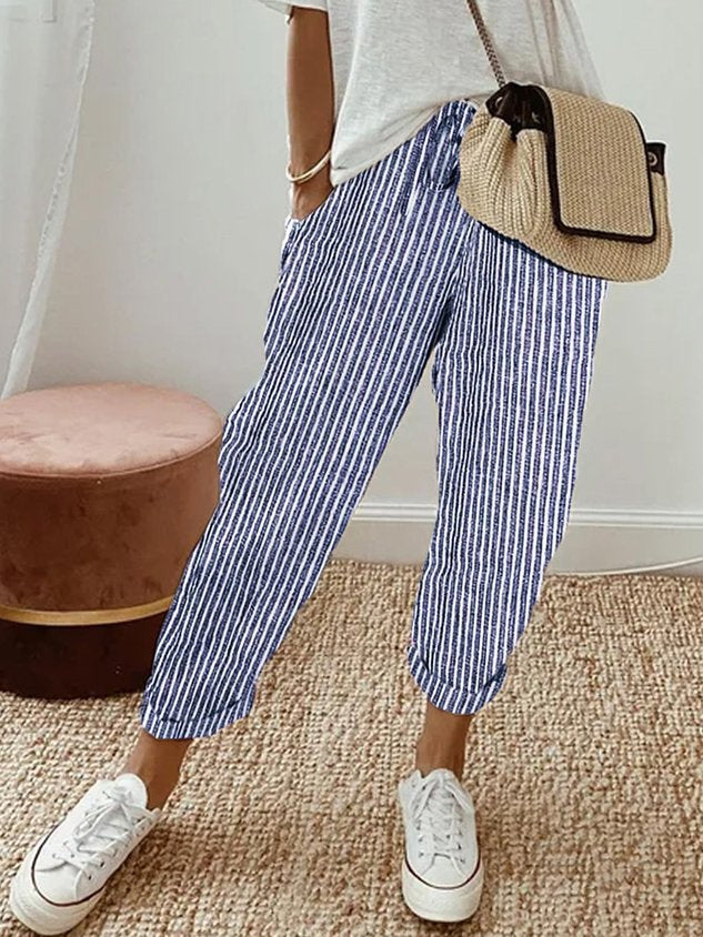 LUCY - Anti-Sweat Luxe Cotton-Blend Pants