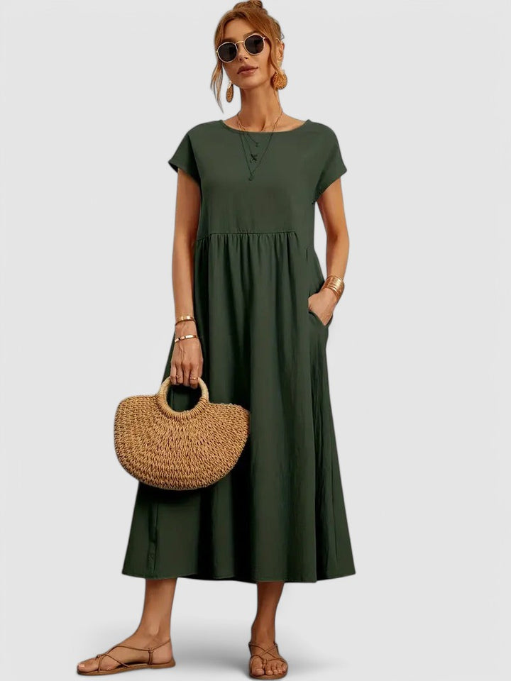 Aisha - Comfy Cotton Dress