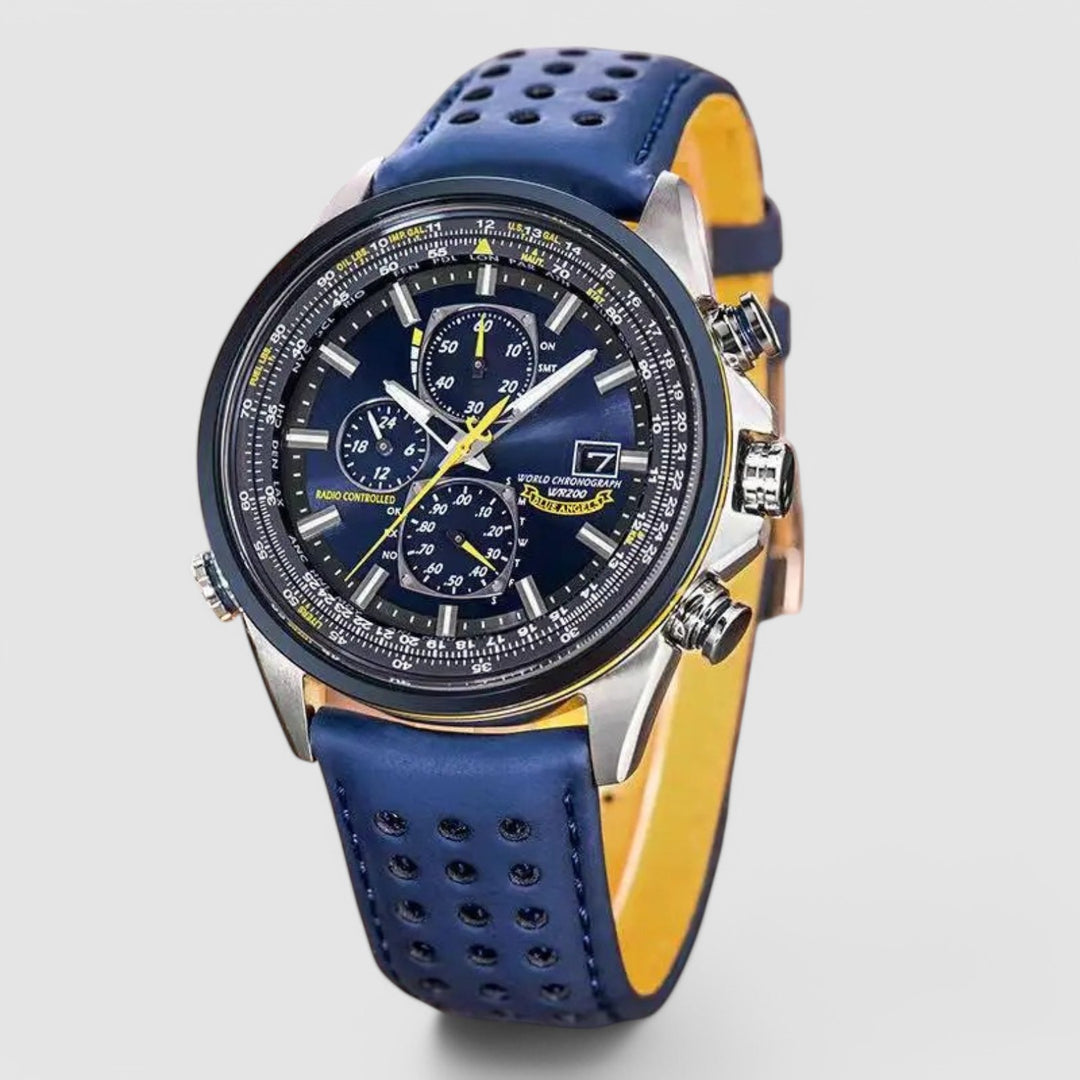 Austin – Modern Luxury Quartz Watch with Sleek Design and Calendar