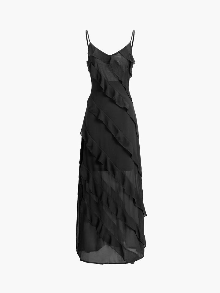 Rosalina | Elegant Dress with Ruffles