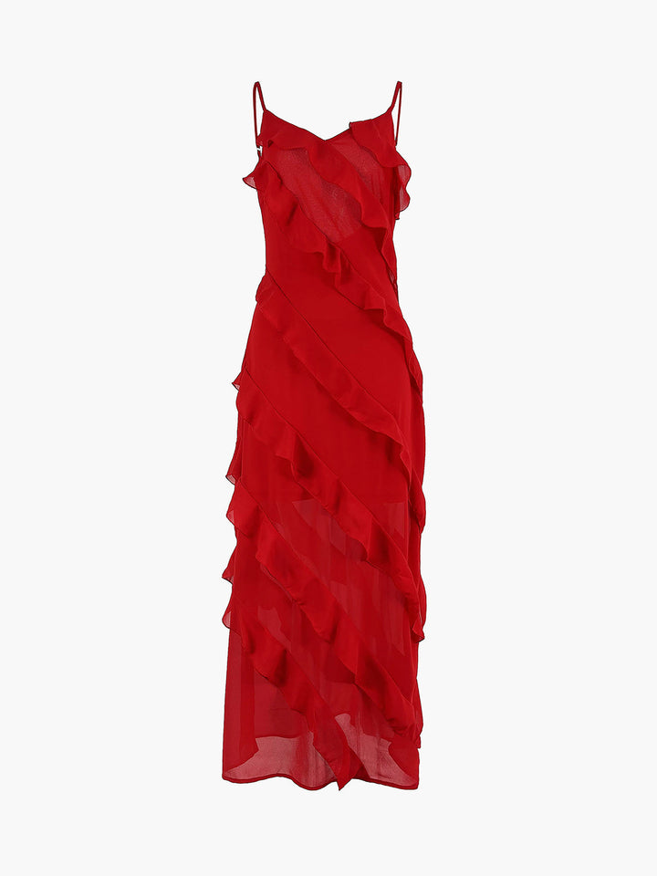 Rosalina | Elegant Dress with Ruffles
