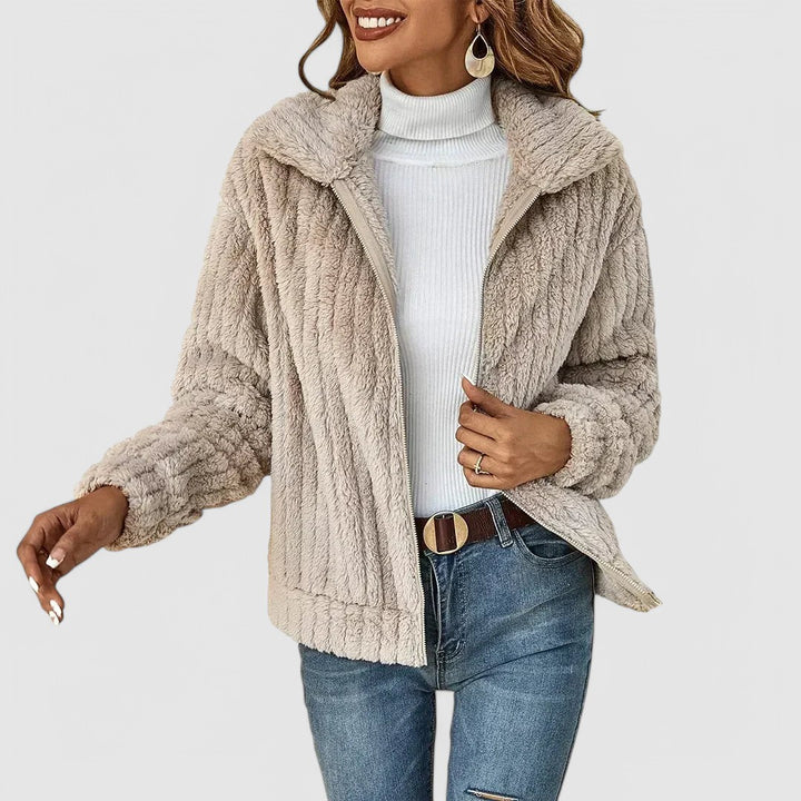 Camilla - Plush Teddy Jacket