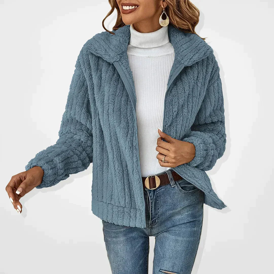 Camilla - Plush Teddy Jacket