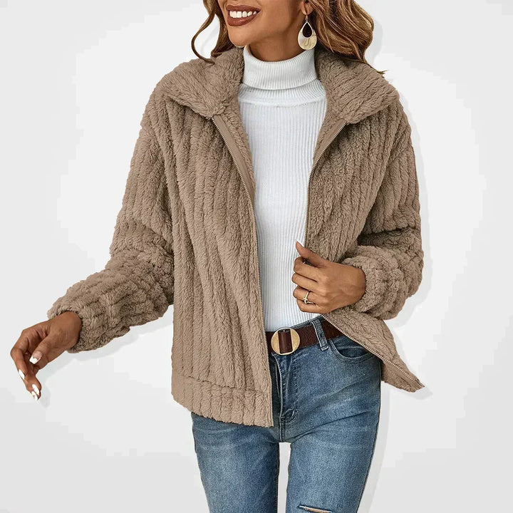 Camilla - Plush Teddy Jacket