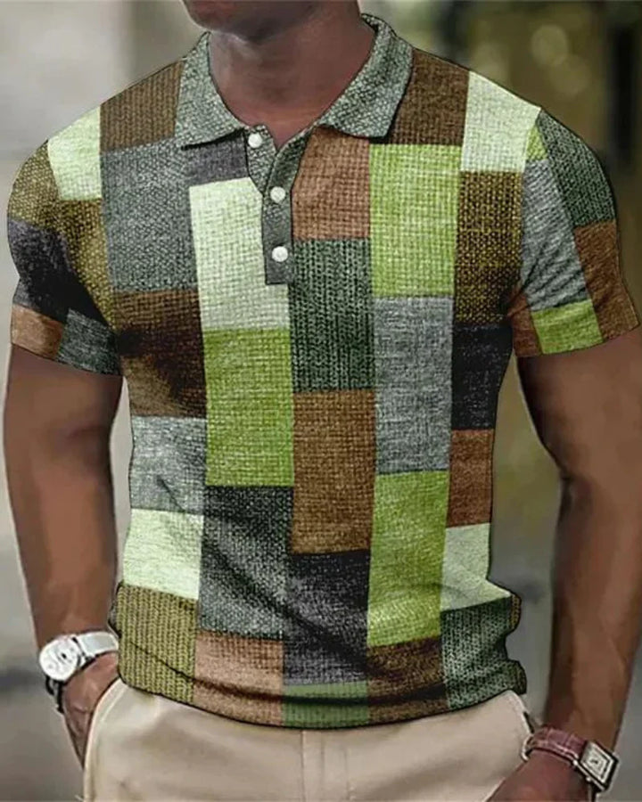 DANIEL - Checkered Polo