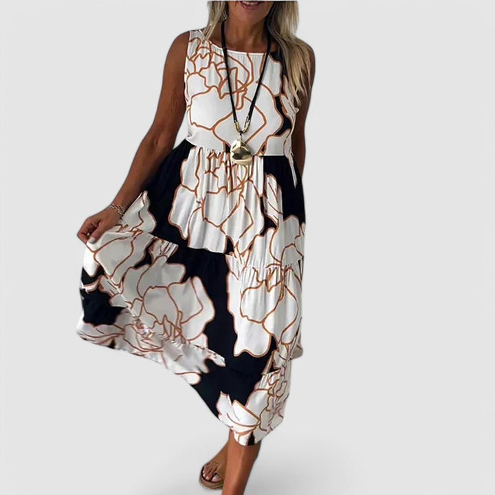CAITLYN - Sleeveless Maxi Dress