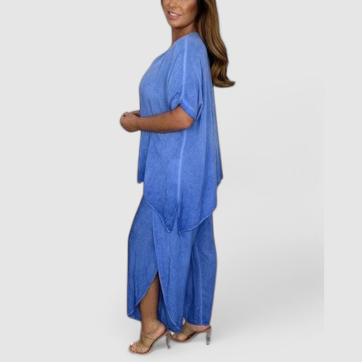 Isabella - Flowing Trousers Suit