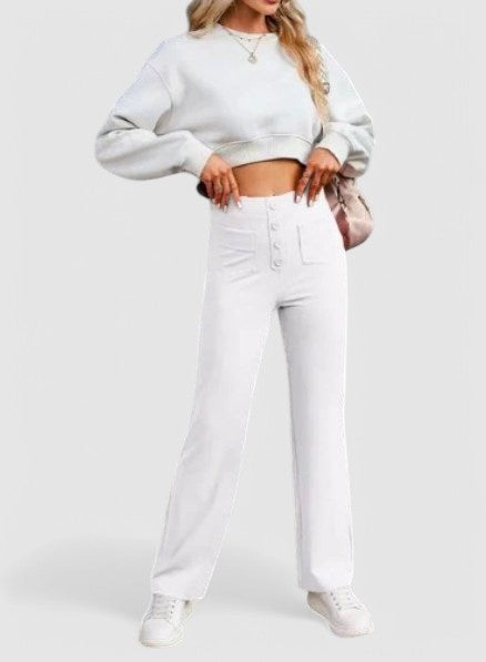 Camilla - High Waist Stretch Pants