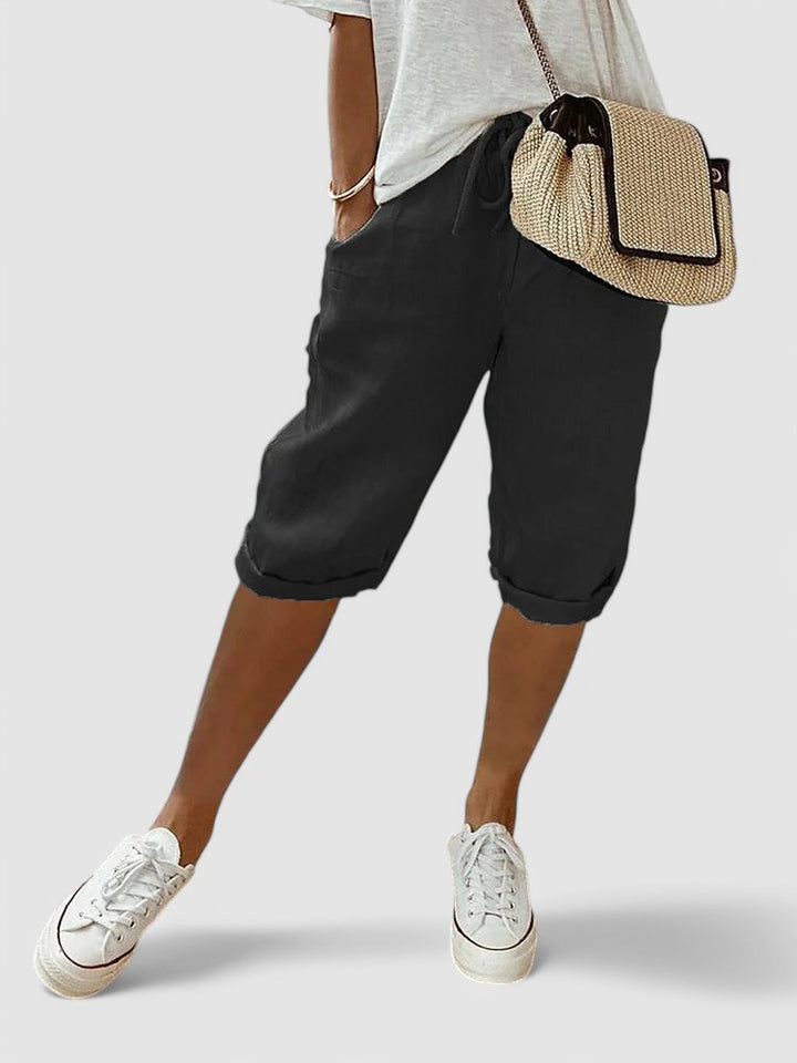 Emily - Cotton-Blend Women's Pants