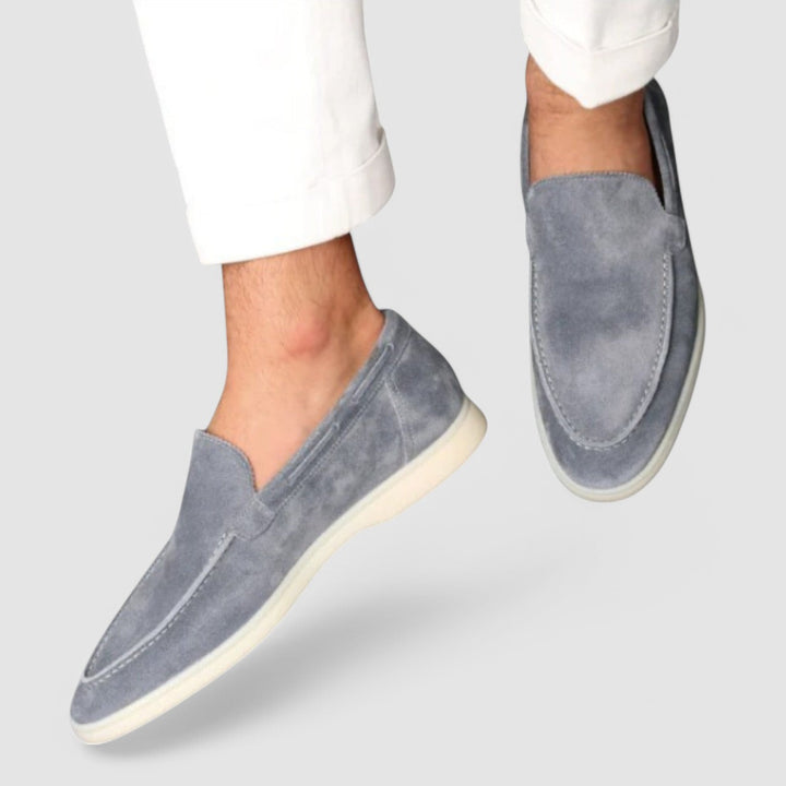 Bennett - Suede Slip-On Loafers