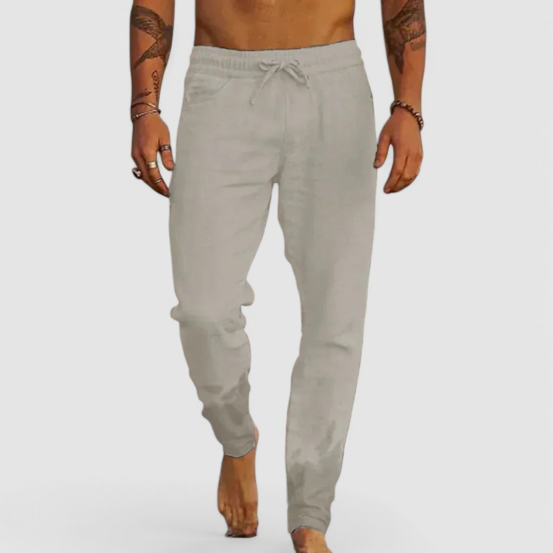 Rafael - Comfortable Cotton Trousers