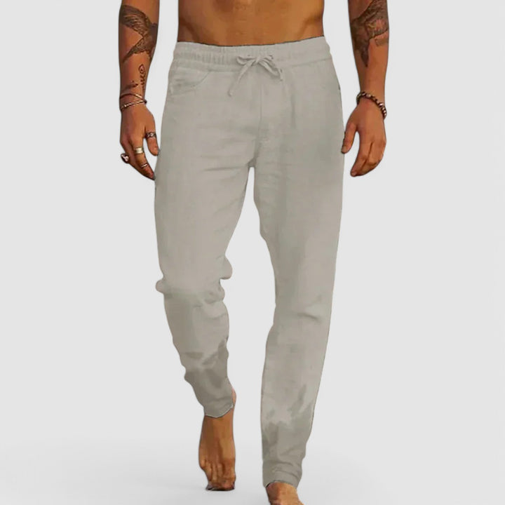 Rafael - Comfortable Cotton Trousers