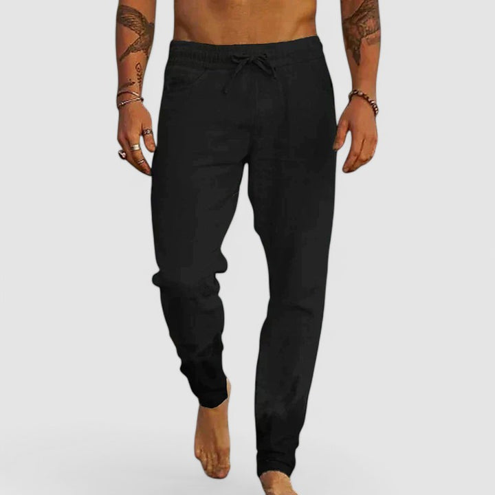 Rafael - Comfortable Cotton Trousers
