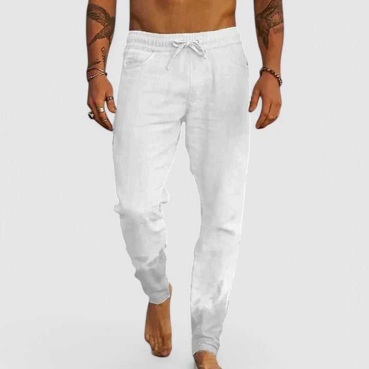 Rafael - Comfortable Cotton Trousers