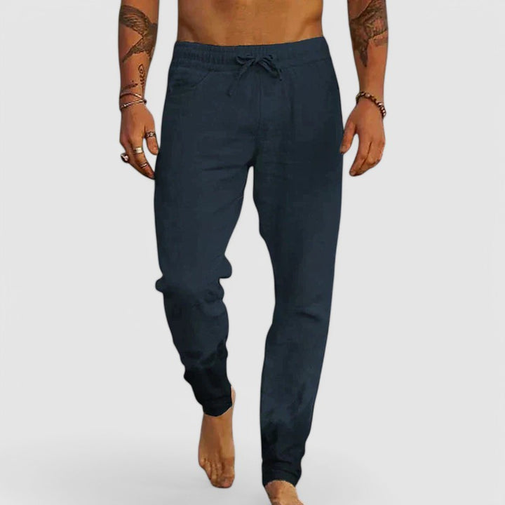 Rafael - Comfortable Cotton Trousers