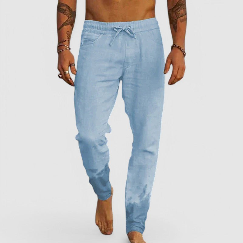 Rafael - Comfortable Cotton Trousers